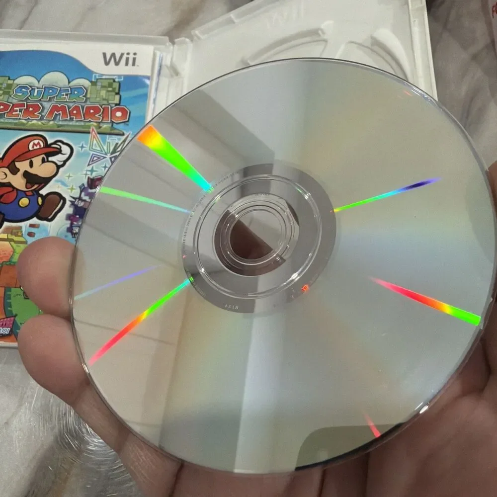Super Paper Mario (Nintendo Selects Wii) - Authentic, Tested & Working - CIB